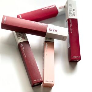 BUNDLE! Maybelline Superstay Lipstick Lot Makeup Cosmetics